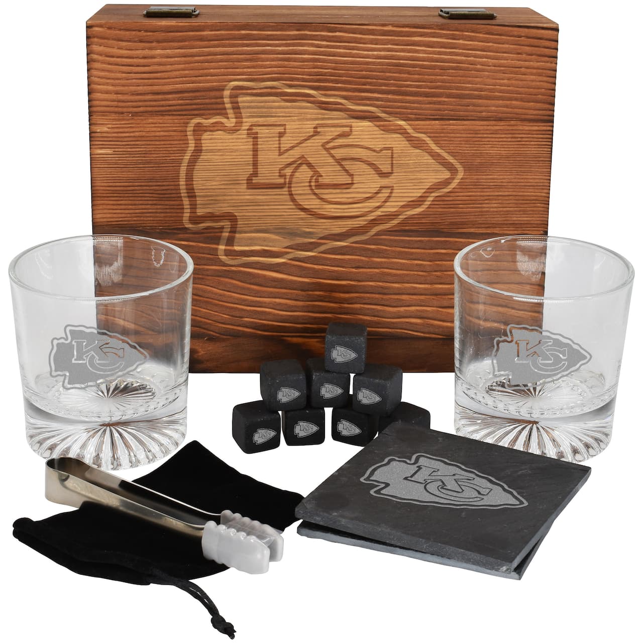 The Memory Company NFL Boxed Drinkware Set with Coasters